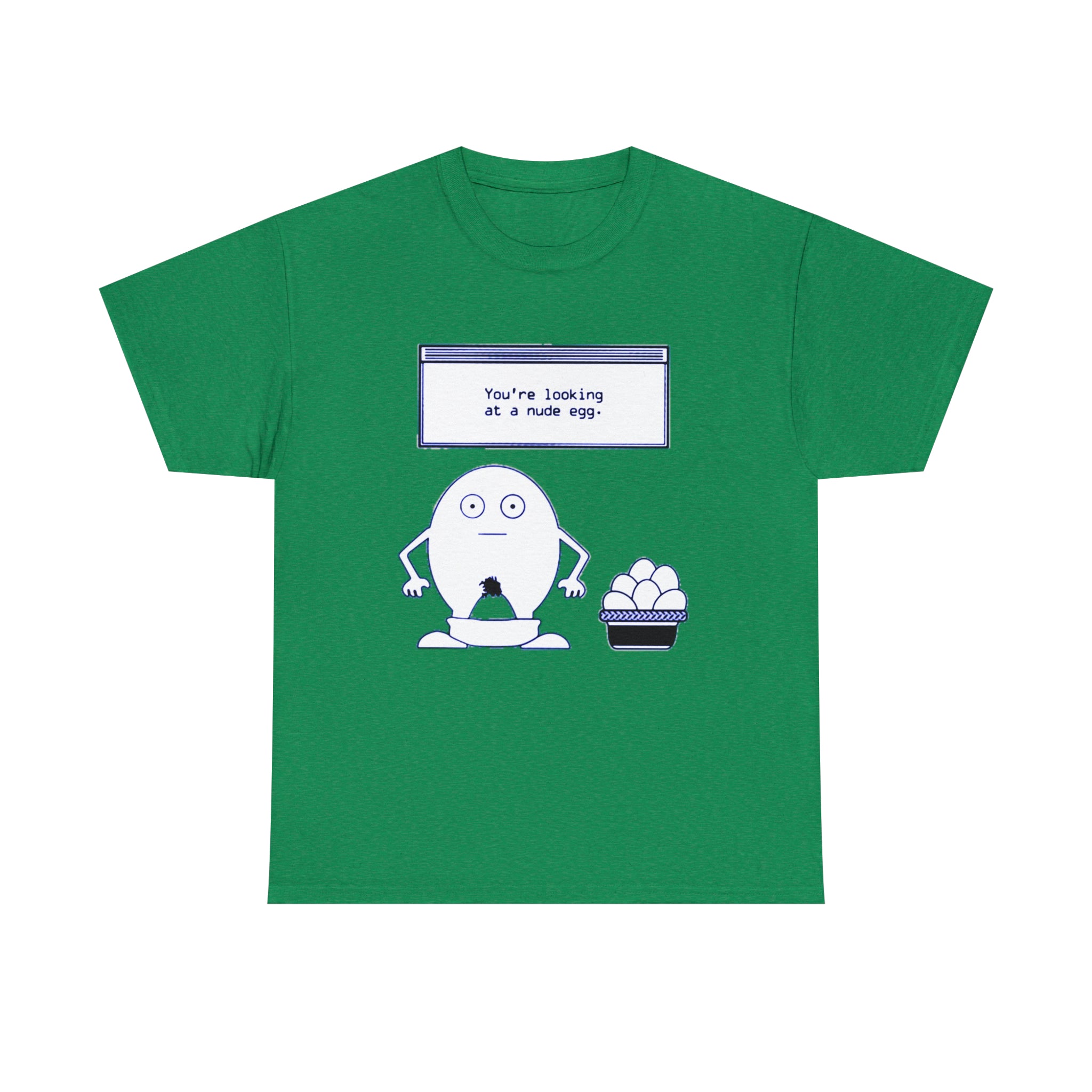 I Think You Should Leave Nude Egg Unisex Softstyle T-shirt From Feed Eggs  Game ITYSL 